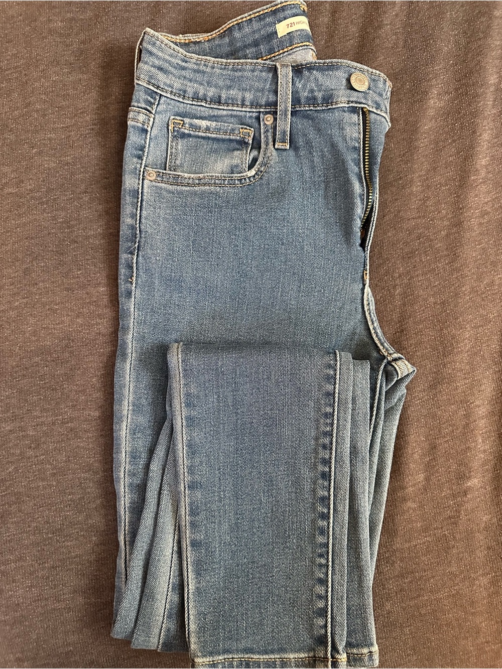 Levi's Light Blue Skinny Jeans